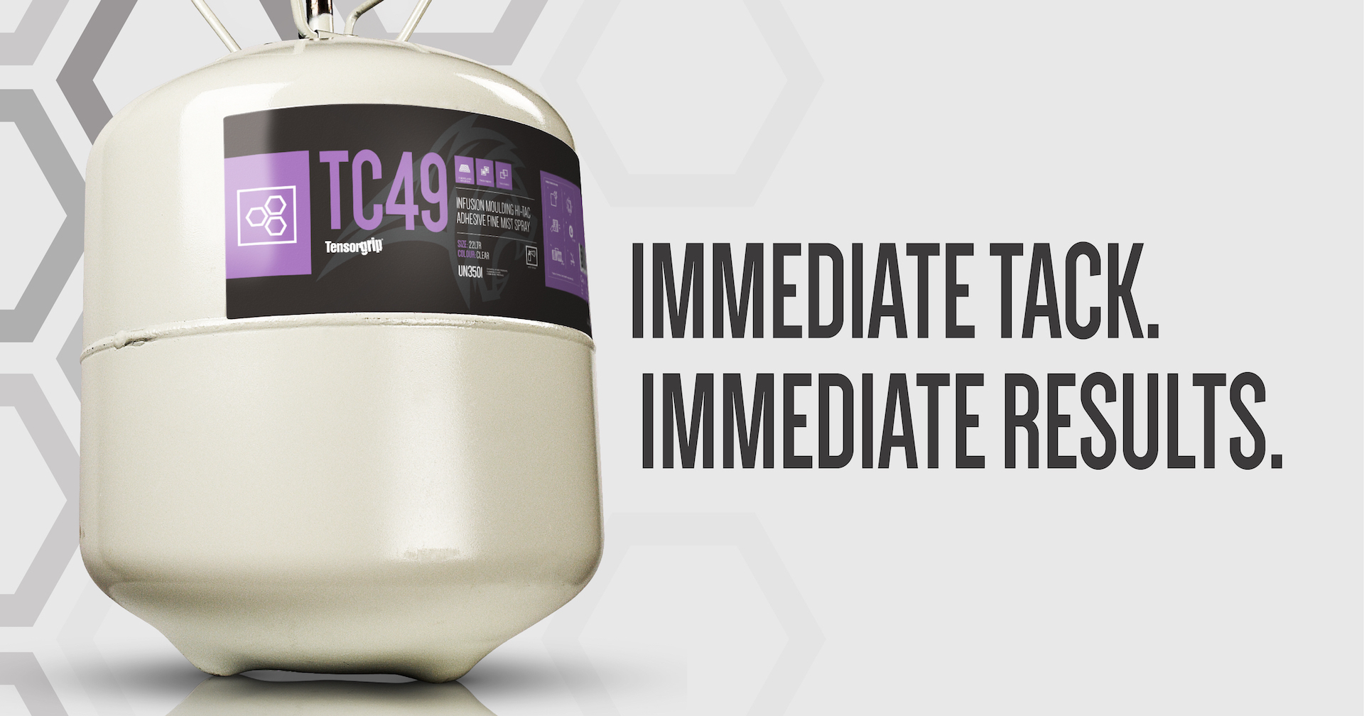 TensorGrip - TC49 - Infusion Moulding Hi-Tac Adhesive Fine Mist Spray