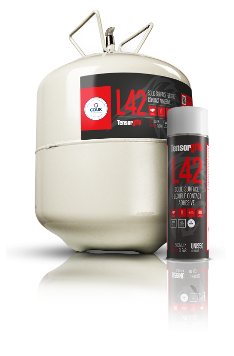 Tensorgrip L42 - Solid Surface Flexible Contact Adhesive