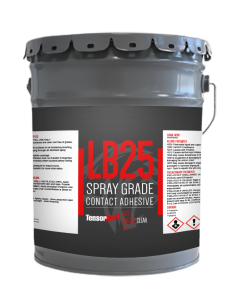 Lokweld High Temp Spray Grade Contact Adhesive (32 oz) - Texas