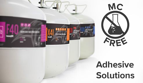 Methylene Chloride Free Adhesive Solutions