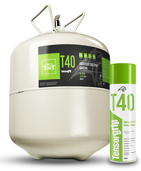 TensorGrip T40 canister & aerosol
