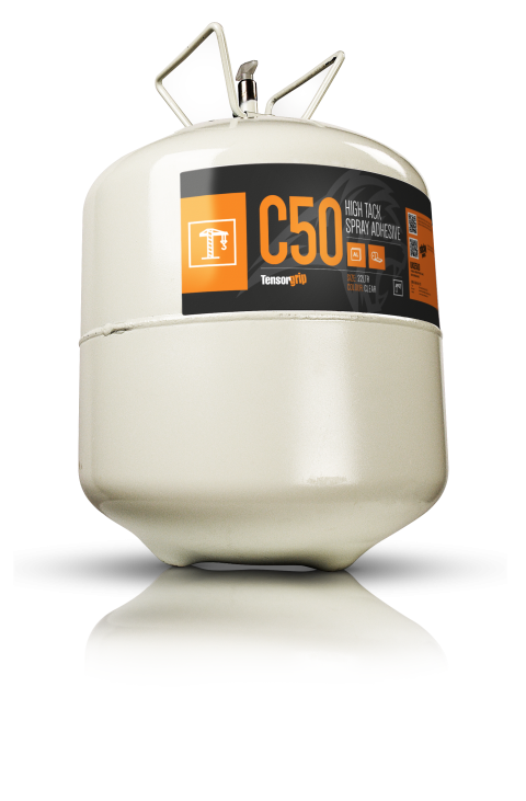 Tensorgrip C50 - Low Hazard, High Temp. Spray Adhesive